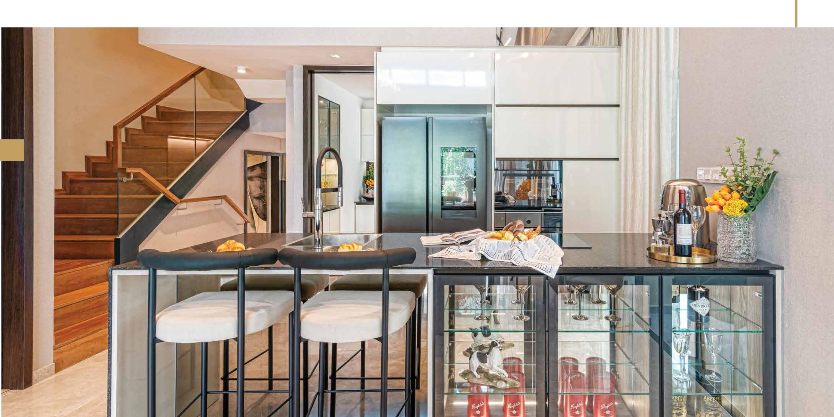 Belgravia Ace twin kitchens with V-ZUG and Samsung appliances